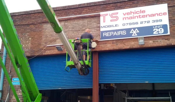 Exterior Commercial Building Signage